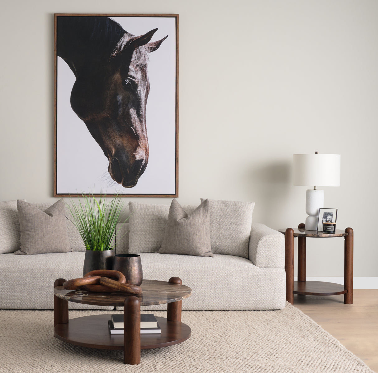 Bingo by Mercana Studio a Hand Embellished Textured Framed Canvas from Mercana - Luna Furniture
