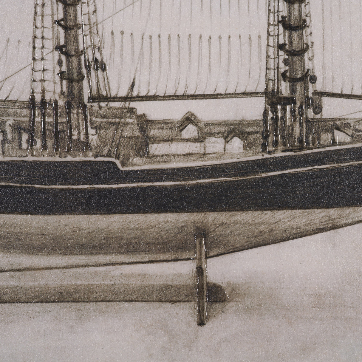 Bluenose II by Mercana Studio a Hand Embellished Framed Art Print from Mercana - Luna Furniture