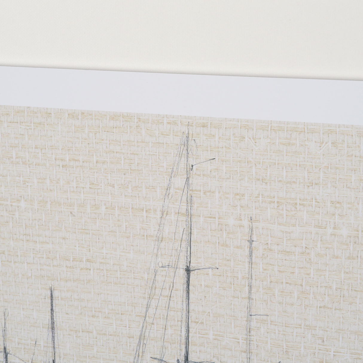 Sail Away III by Mercana Studio a Hand Embellished Framed Art Print Matted under Glass from Mercana - Luna Furniture