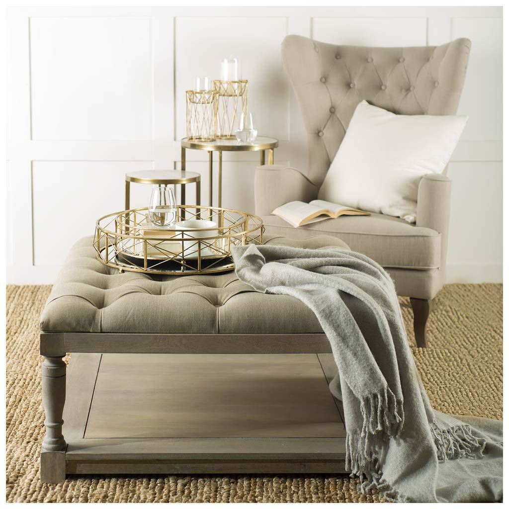 Othello II Short Antiqued Brass Metal Table Candle Holder from Mercana - Luna Furniture