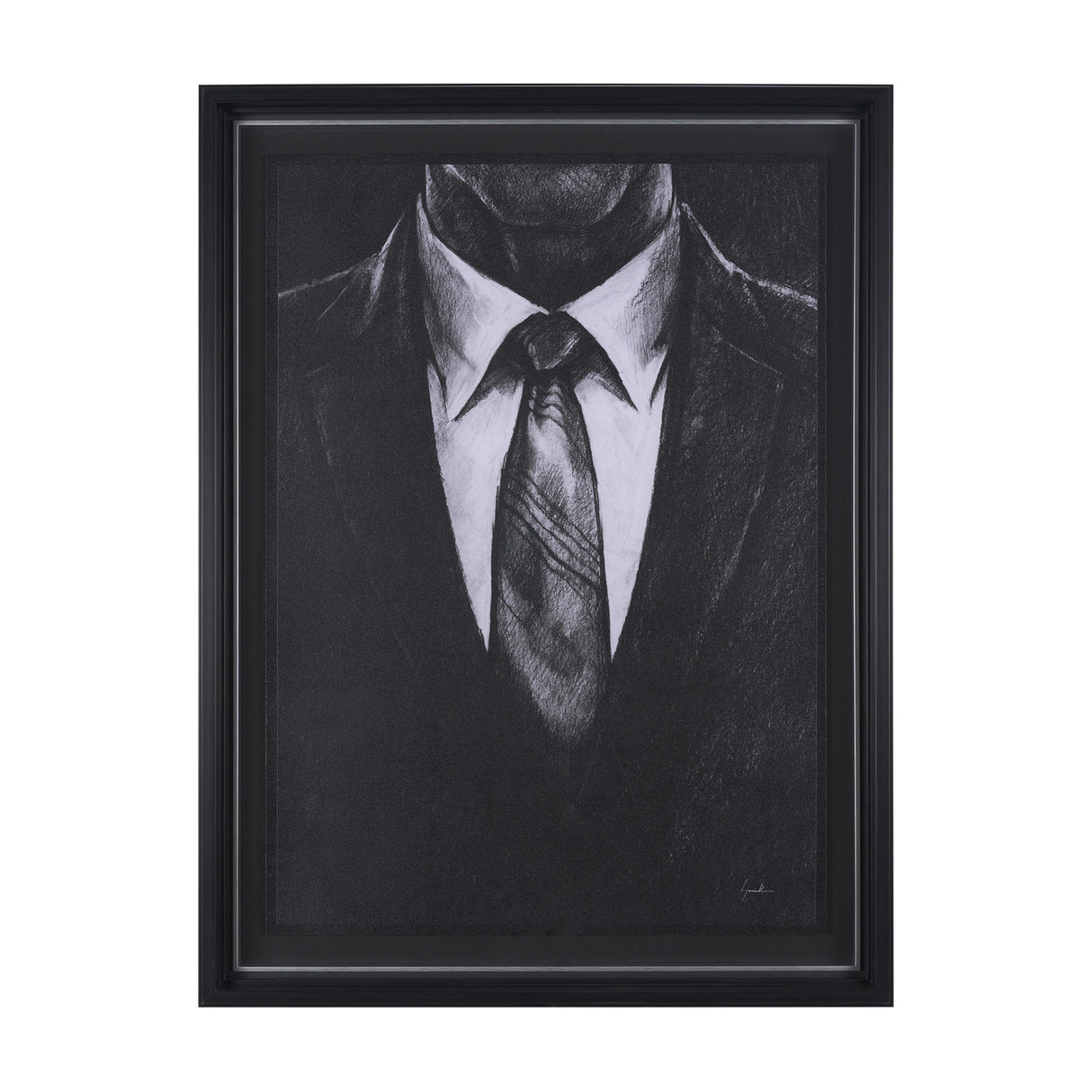 Sharp by Mercana Studio a Hand Embellished Framed Art Print Matted under Glass from Mercana - Luna Furniture