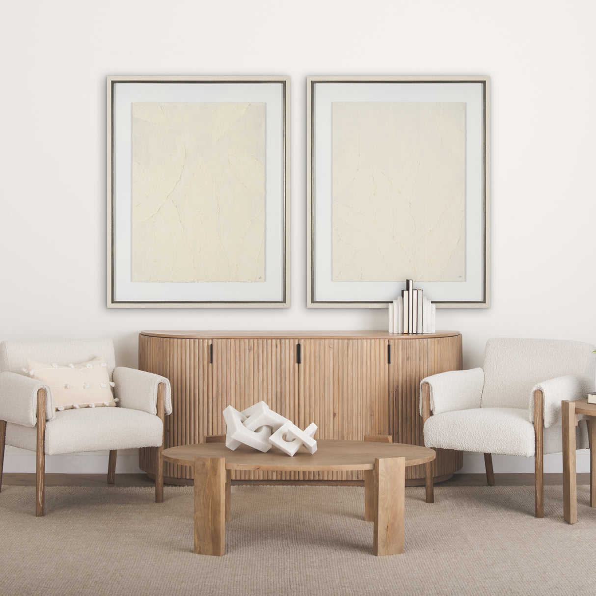 Leaf Relief I by Studio M a handmade Original Framed Artwork under Glass from Mercana - Luna Furniture