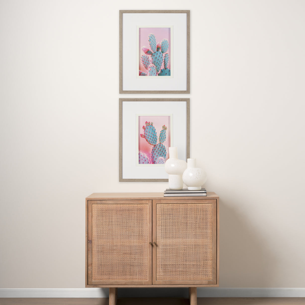 Blush Botanicals - Spines by Philippe Hugonnard a Hand Embellished Framed Photo Art Print Matted und from Mercana - Luna Furniture