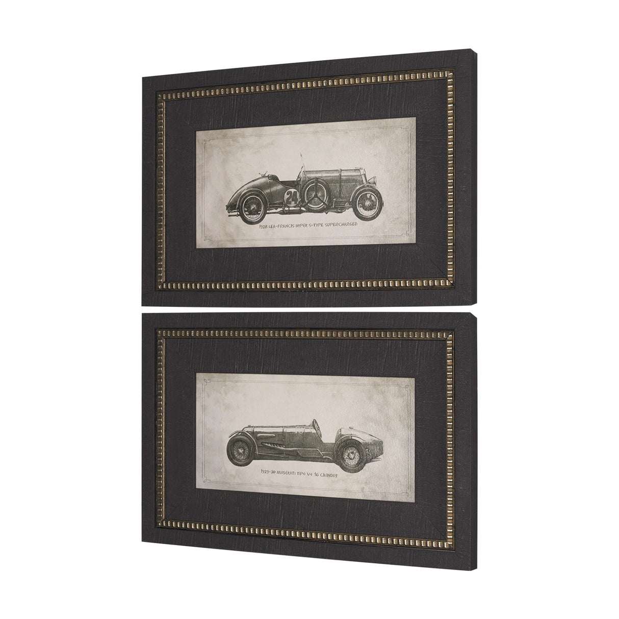 Race Day (Set of 2) by Mercana Studio a Hand Embellished Framed Art Print from Mercana - Luna Furniture