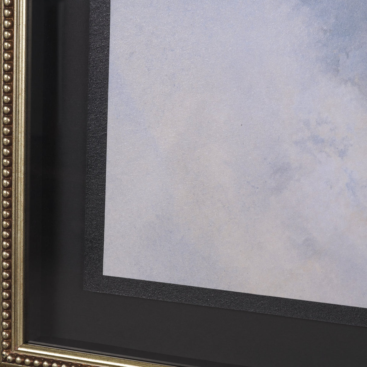 Turbulent Skies Abstract by Mercana Studio a Hand Embellished Framed Print under Glass from Mercana - Luna Furniture