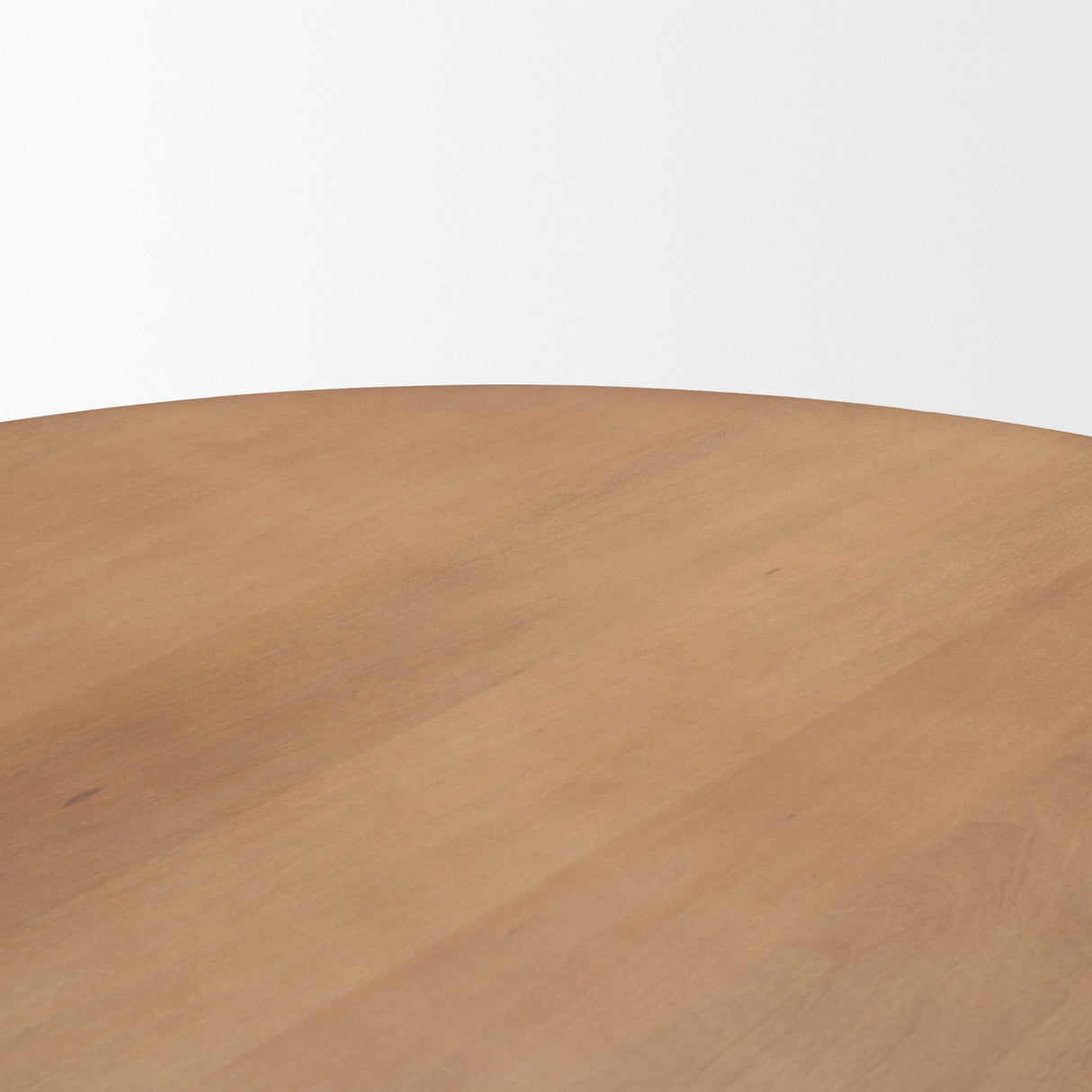Jovani 48" Solid Light Brown Mango Wood Round Dining Table from Mercana - Luna Furniture