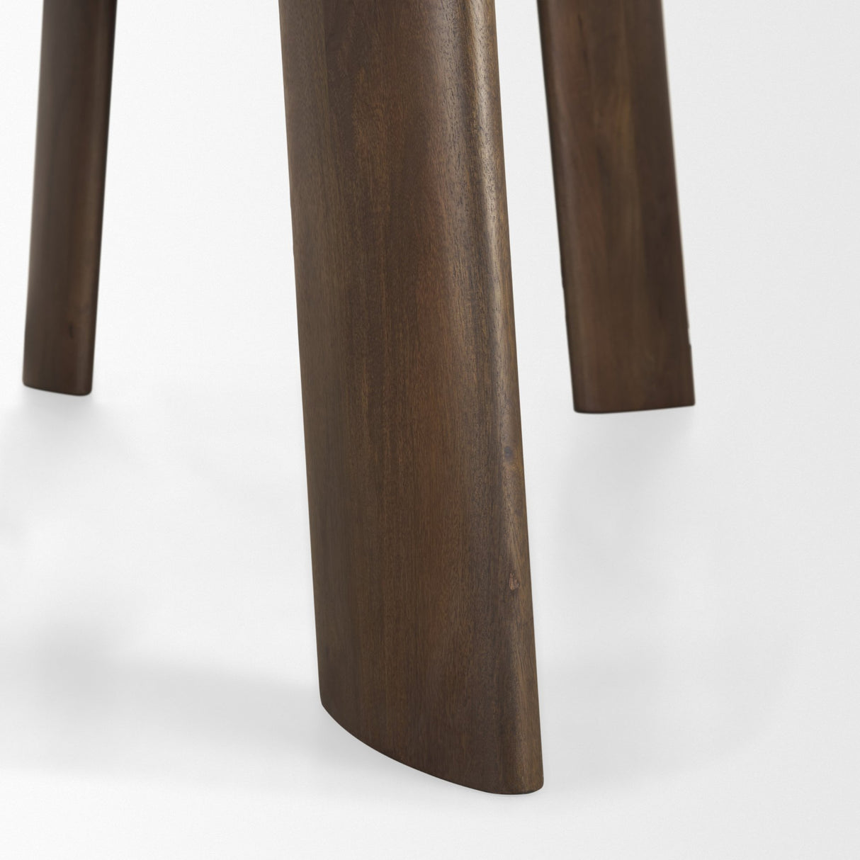 Jonan Solid Dark Brown Mango Wood Rectangular Dining Table from Mercana - Luna Furniture