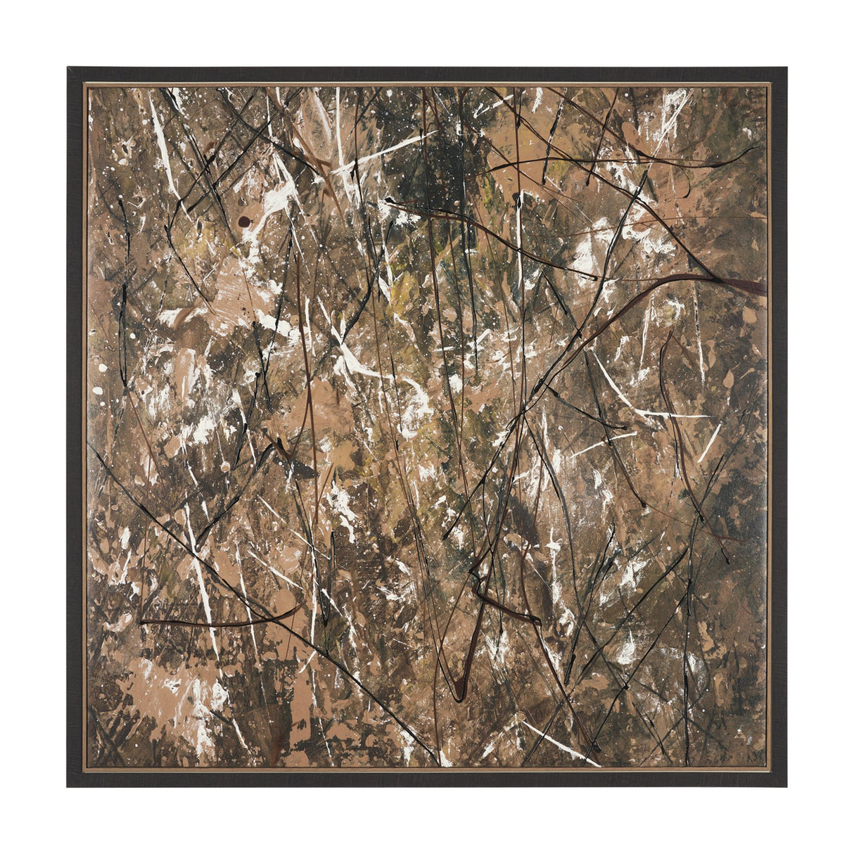 Chaos & Order V by Chad Warren a Hand Embellished Textured Framed Canvas from Mercana - Luna Furniture