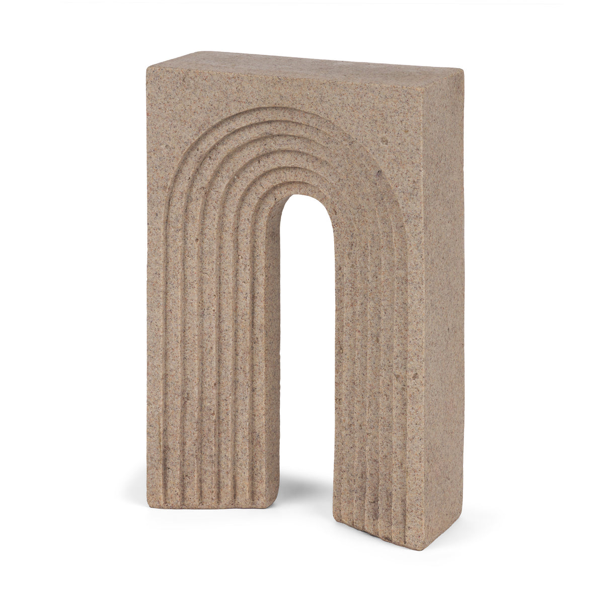 Kacia Resin Textured SandStone Decorative Object from Mercana - Luna Furniture