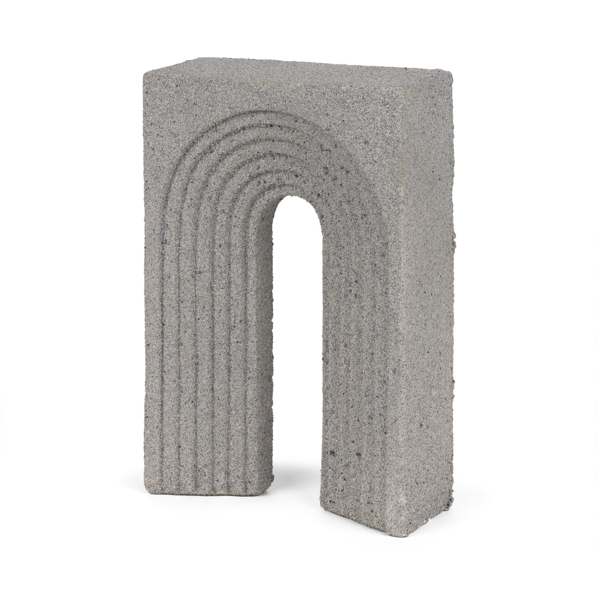 Kacia Resin Textured Concrete Gray Decorative Object from Mercana - Luna Furniture