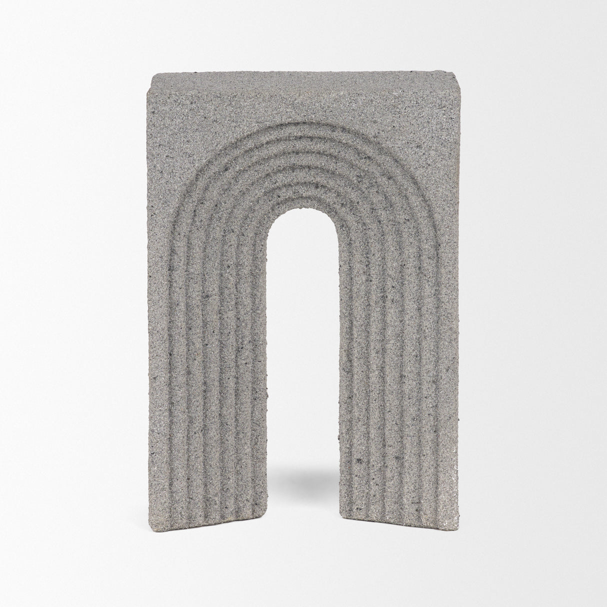 Kacia Resin Textured Concrete Gray Decorative Object from Mercana - Luna Furniture