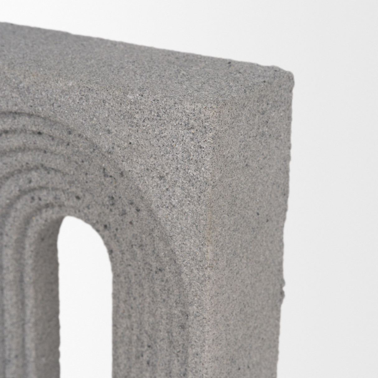Kacia Resin Textured Concrete Gray Decorative Object from Mercana - Luna Furniture