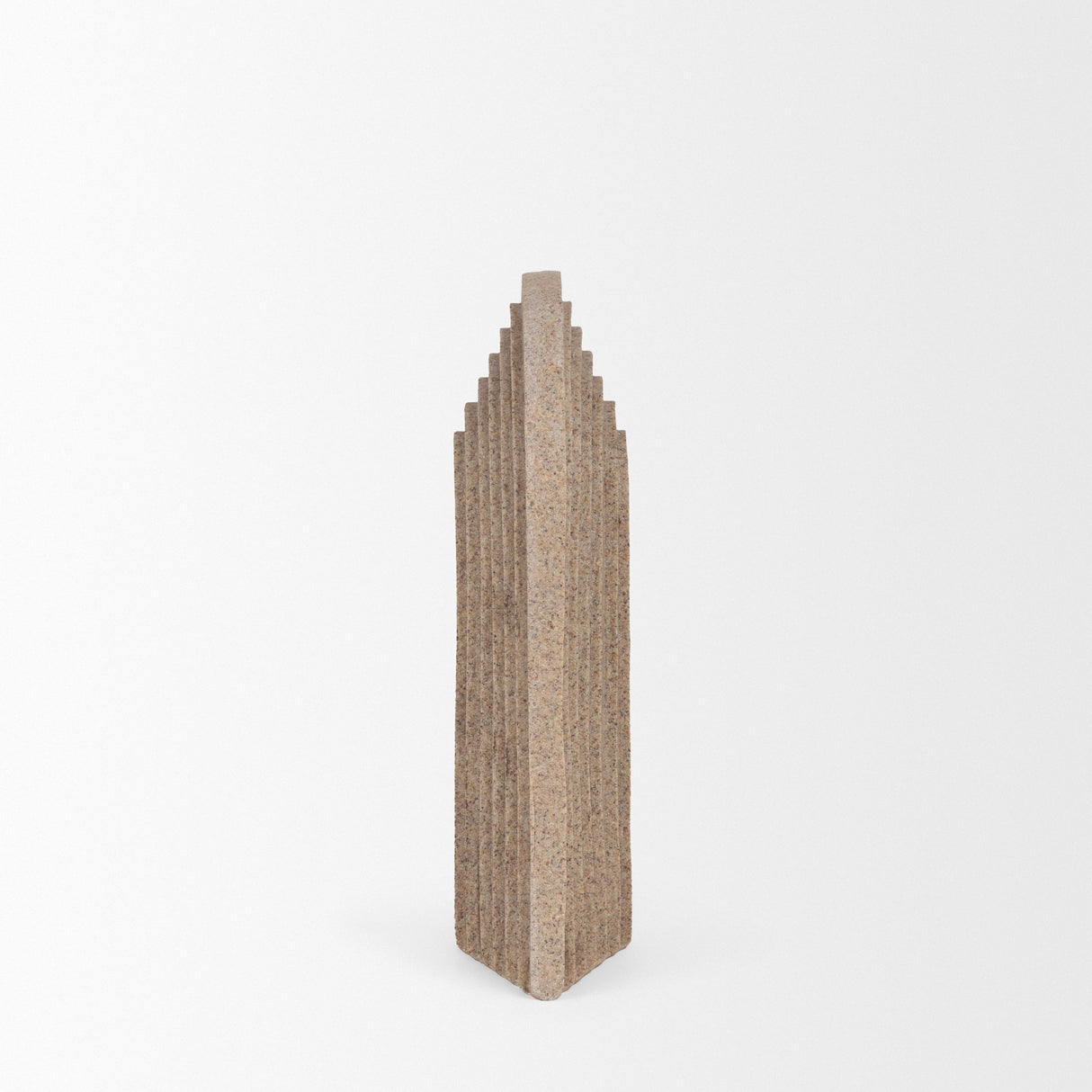 Kael Resin Textured Concrete Gray Decorative Object from Mercana - Luna Furniture