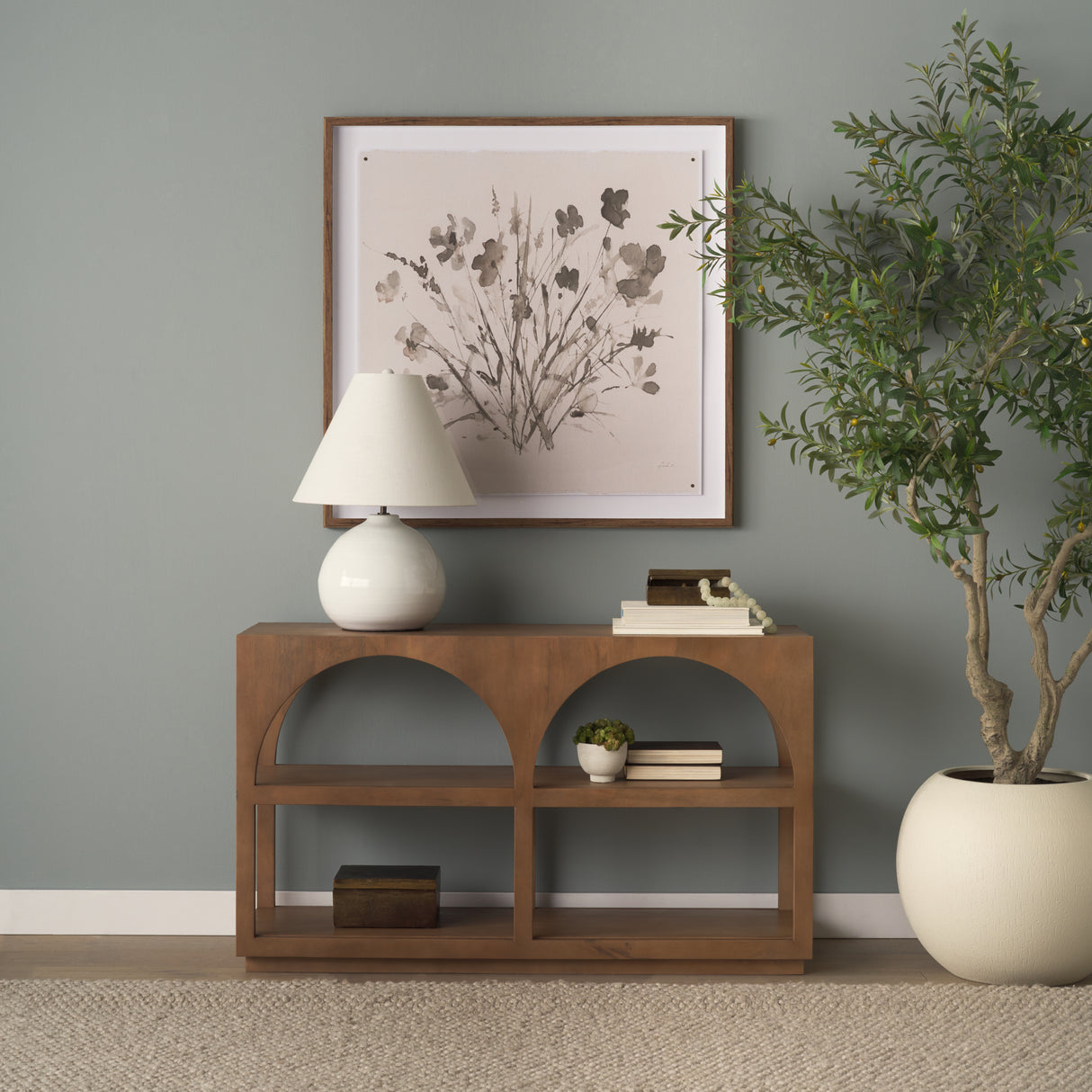 Floral Impressions III by Melody Ducharme a Framed Art Print Matted under Glass from Mercana - Luna Furniture