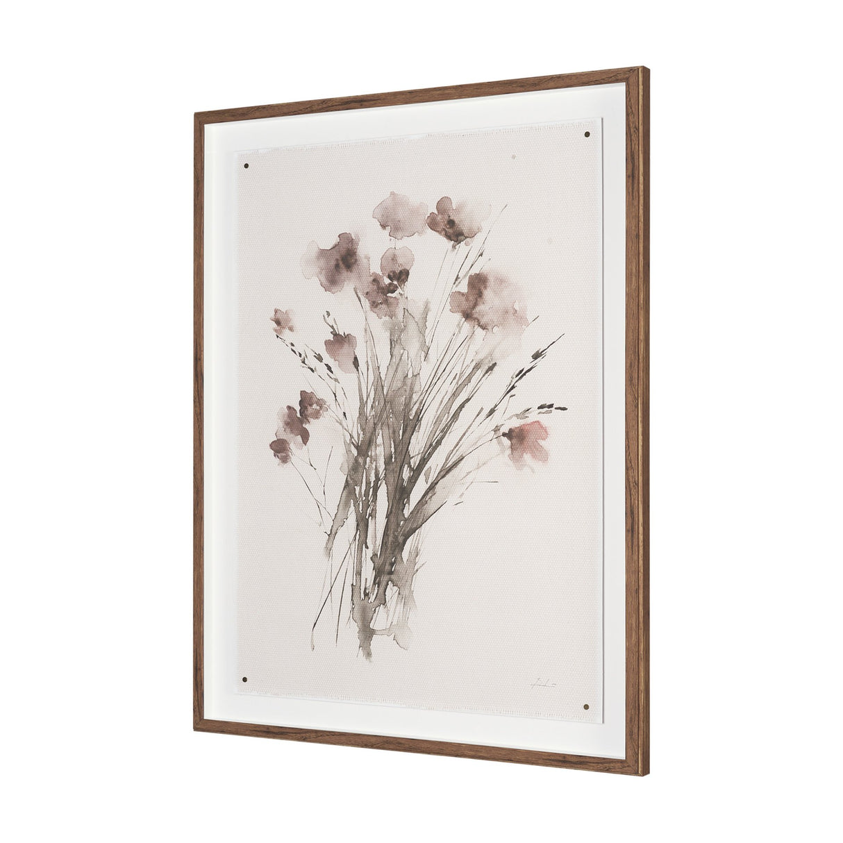 Floral Impressions II by Melody Ducharmea Hand Embellished Framed Print under Glass from Mercana - Luna Furniture