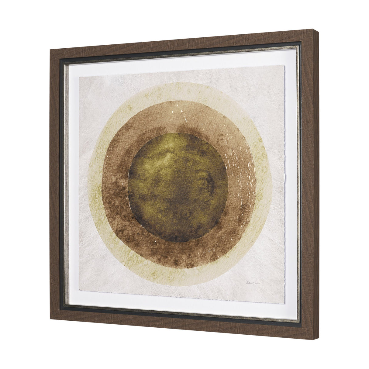 Green Eclipse by Mercana Studio Hand Embellished Framed Print under Glass from Mercana - Luna Furniture
