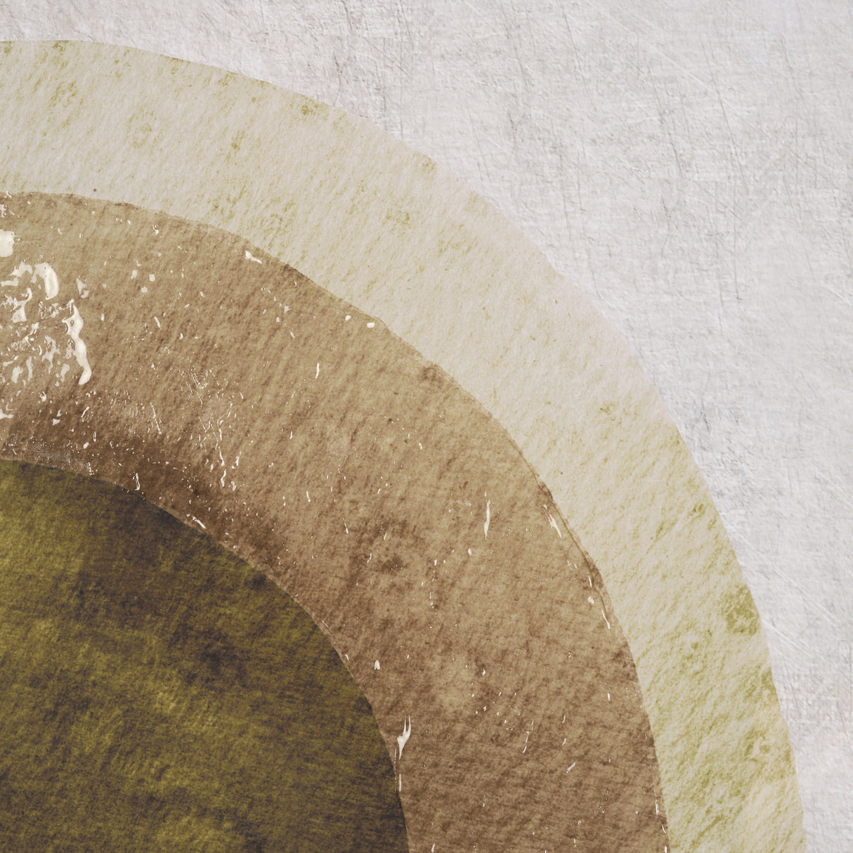 Green Eclipse by Mercana Studio Hand Embellished Framed Print under Glass from Mercana - Luna Furniture