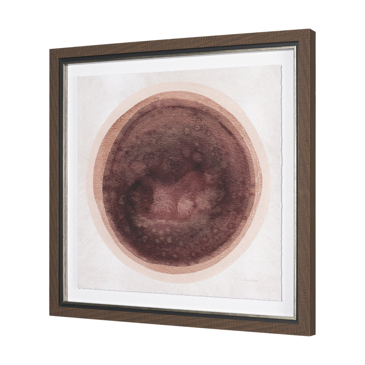 Red Eclipse by Mercana Studio Hand Embellished Framed Print under Glass from Mercana - Luna Furniture