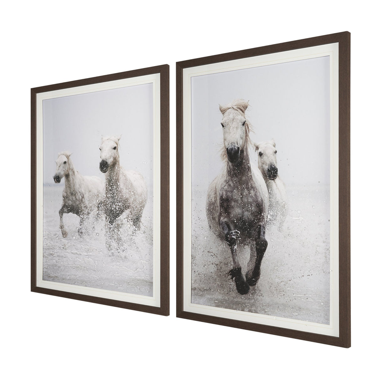 Determination Horse(Set of 2) by Irene Sucocki a Hand Embellished Framed Art Photo Print under Glass from Mercana - Luna Furniture