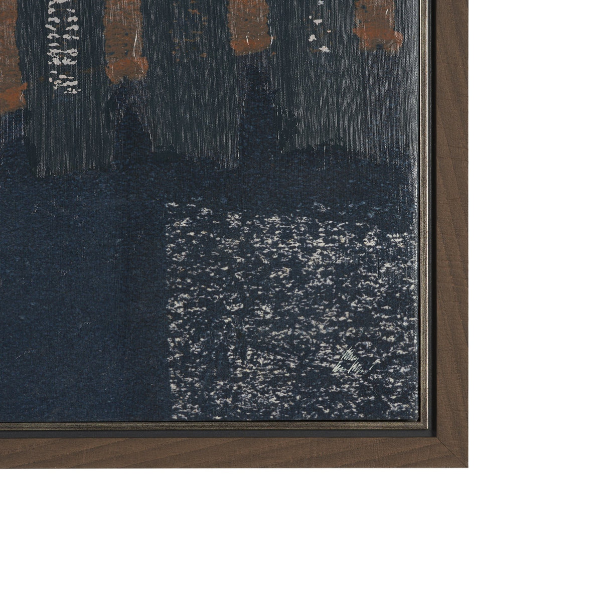 Frequency by Mercana Studio a Hand Embellished Textured Framed Canvas from Mercana - Luna Furniture