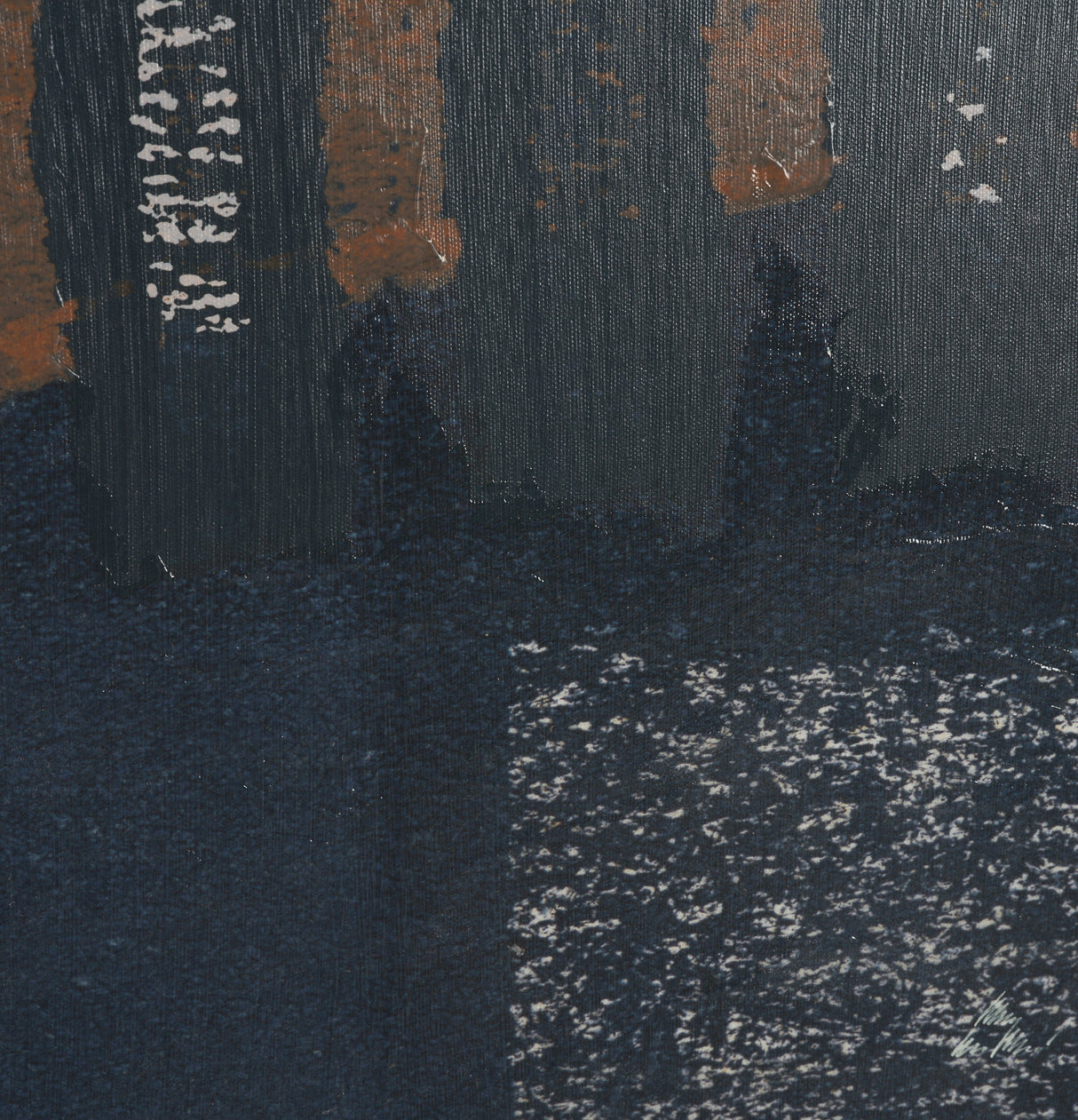 Frequency by Mercana Studio a Hand Embellished Textured Framed Canvas from Mercana - Luna Furniture