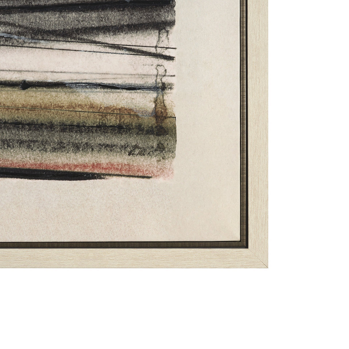 Seam I by Chad Warren a Hand Embellished Textured Framed Canvas from Mercana - Luna Furniture