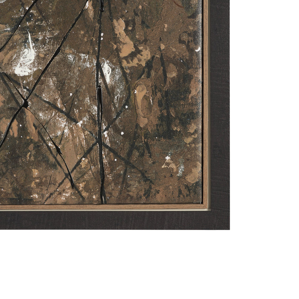 Chaos & Order V by Chad Warren a Hand Embellished Textured Framed Canvas from Mercana - Luna Furniture