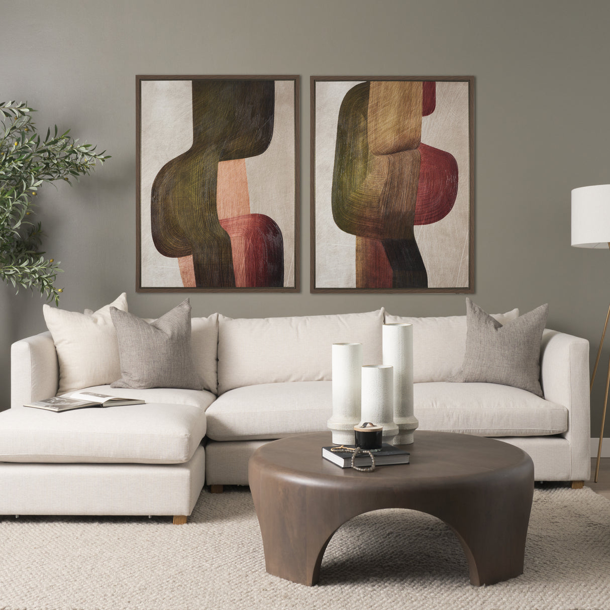 Alma - Metal Brushes II by Mercana Studio a Hand Embellished Textured Framed Canvas from Mercana - Luna Furniture