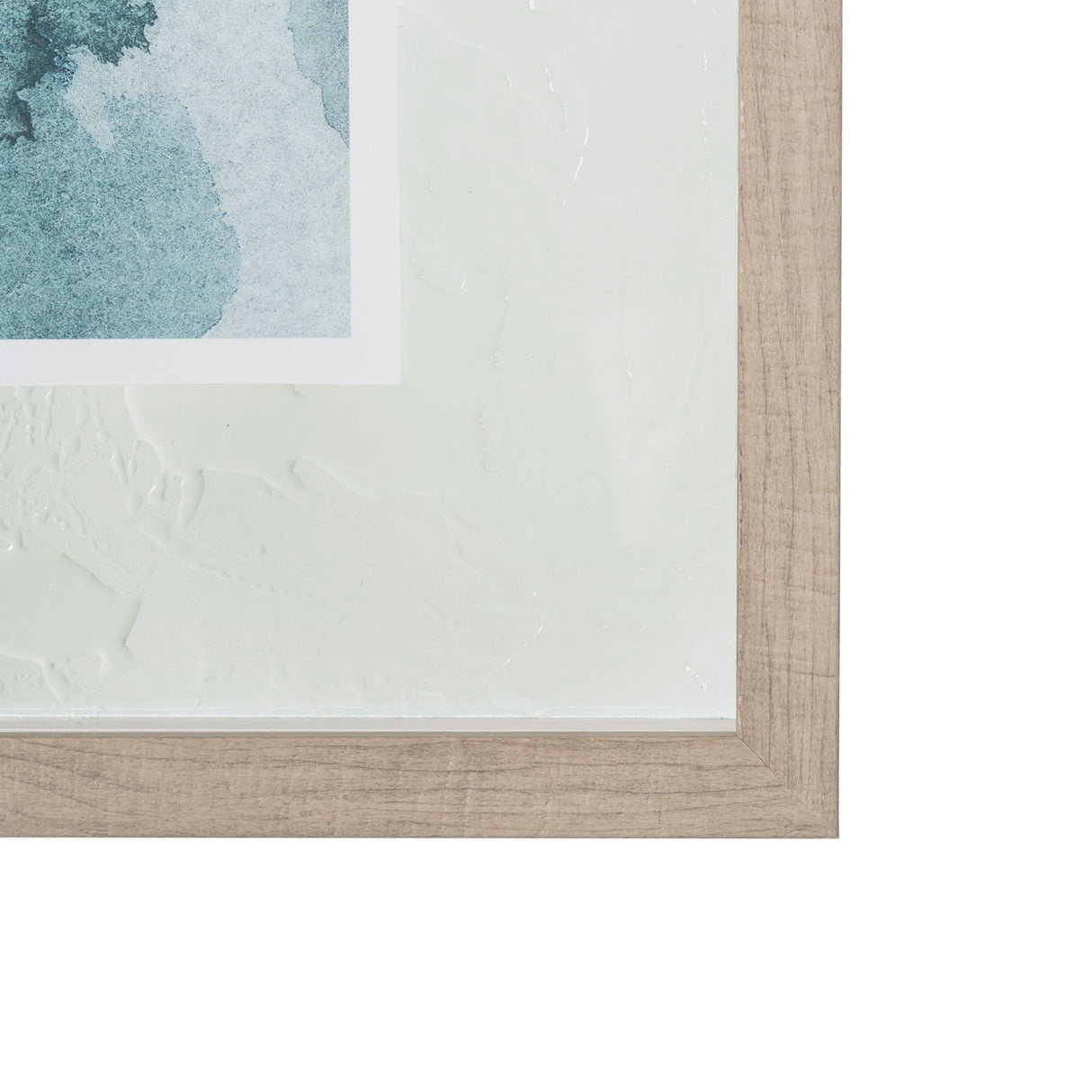 Swim II by Mercana Studio a Hand Embellished Textured Framed Art Print Matted under Glass from Mercana - Luna Furniture