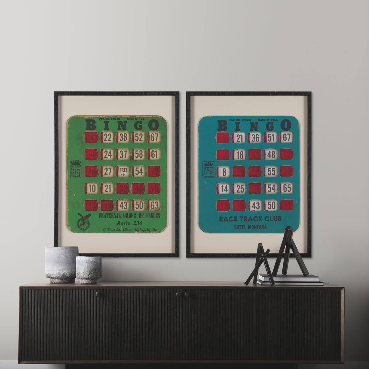 Chasing Numbers III by Zap Studio a Framed Art Print Matted under Glass from Mercana - Luna Furniture