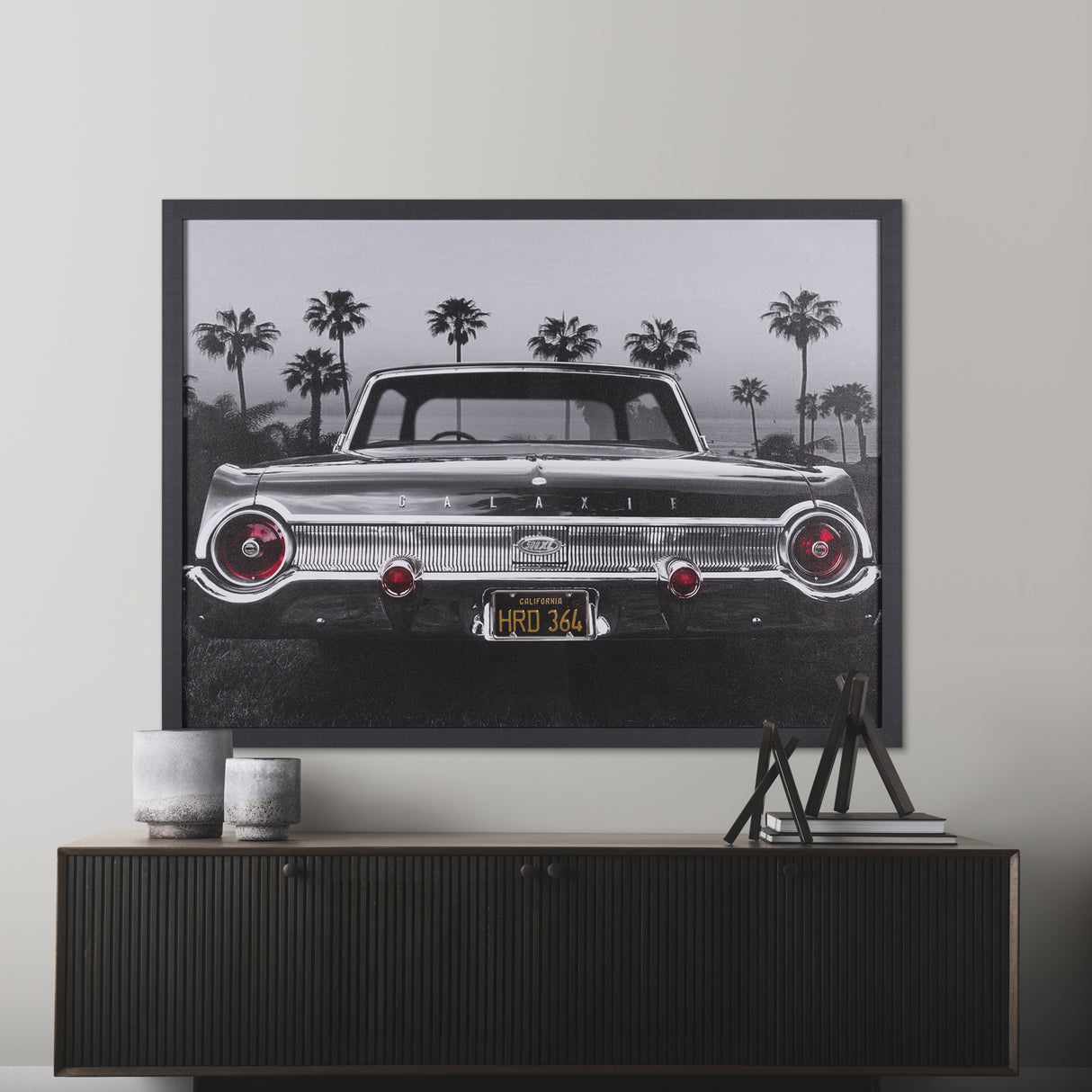 Ford Galaxy 500XL by Larry Butterworth a Hand Embellished Framed Photo Art Print from Mercana - Luna Furniture