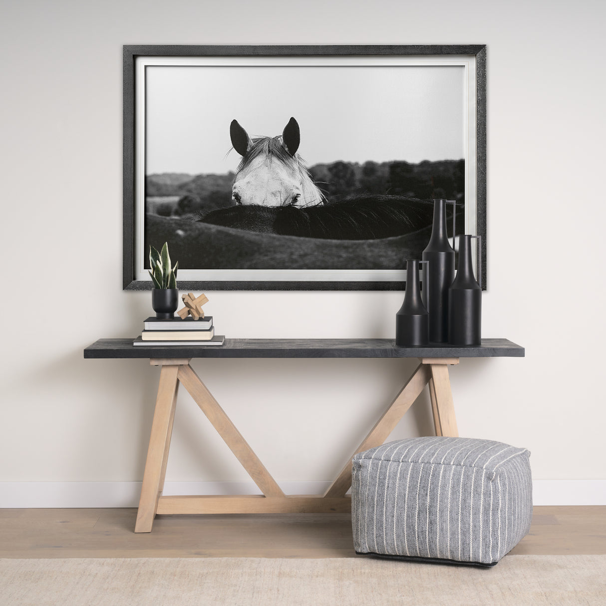 Flirt by Aledanda a Framed Photo Art Print Matted under Glass from Mercana - Luna Furniture