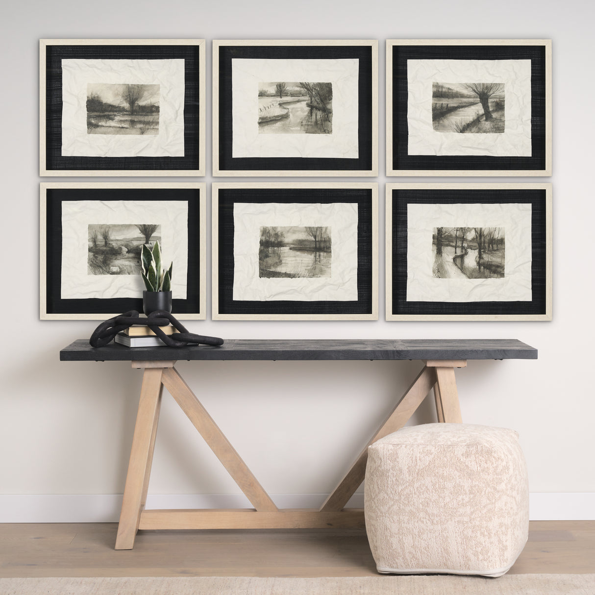 Before the Rain I by Mercana Studio a Hand Embelished Textured Framed Art Print Matted under Glass from Mercana - Luna Furniture