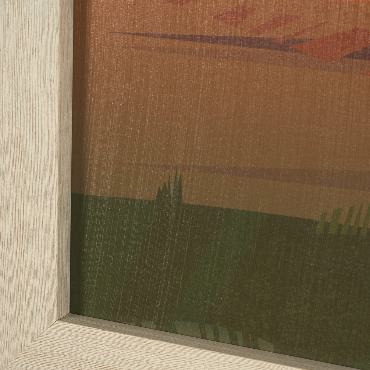 Grasslands GO (L) by Mercana Studio a Hand Embellished Decograph Framed Art Print from Mercana - Luna Furniture