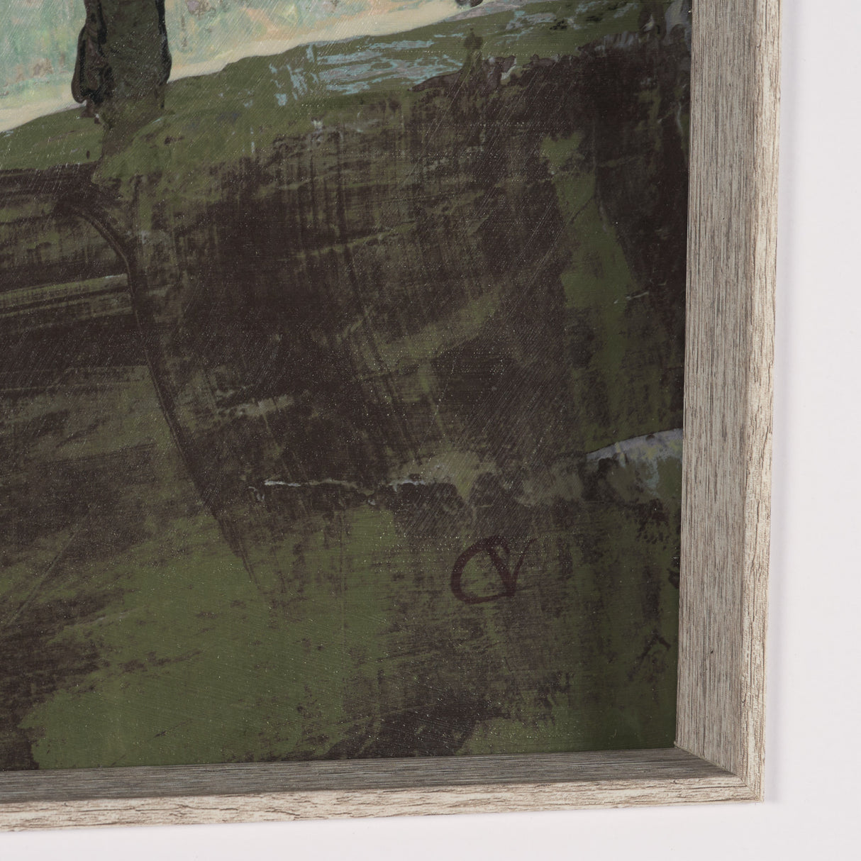 Gilded Grove by Mercana Studio Textured Framed Artwork Matted under Glass from Mercana - Luna Furniture