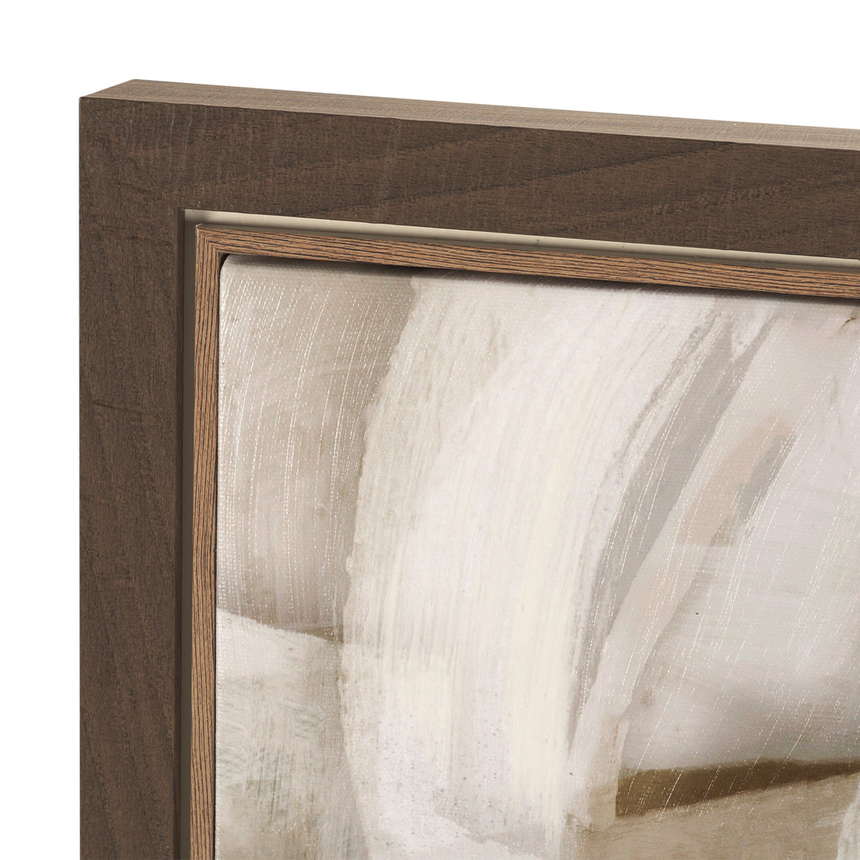 Neutral Forms II by Hannah Dawson Hand-Embellished Textured Framed Canvas Artwork from Mercana - Luna Furniture
