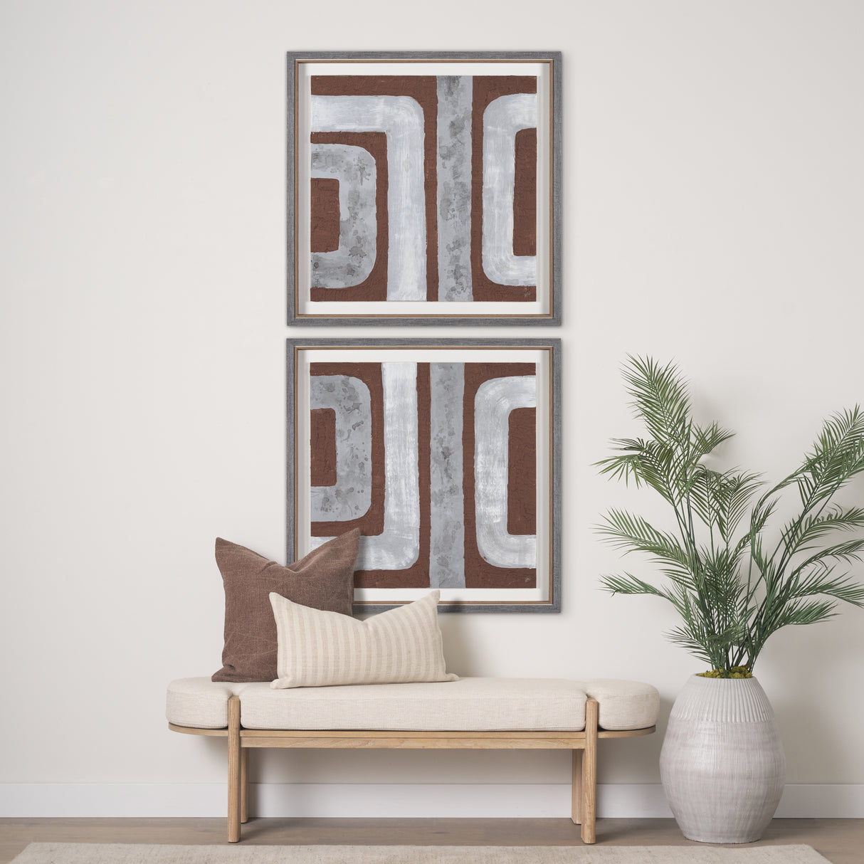 Retro Pipes I by Studio M a Framed handmade Original Artwork from Mercana - Luna Furniture