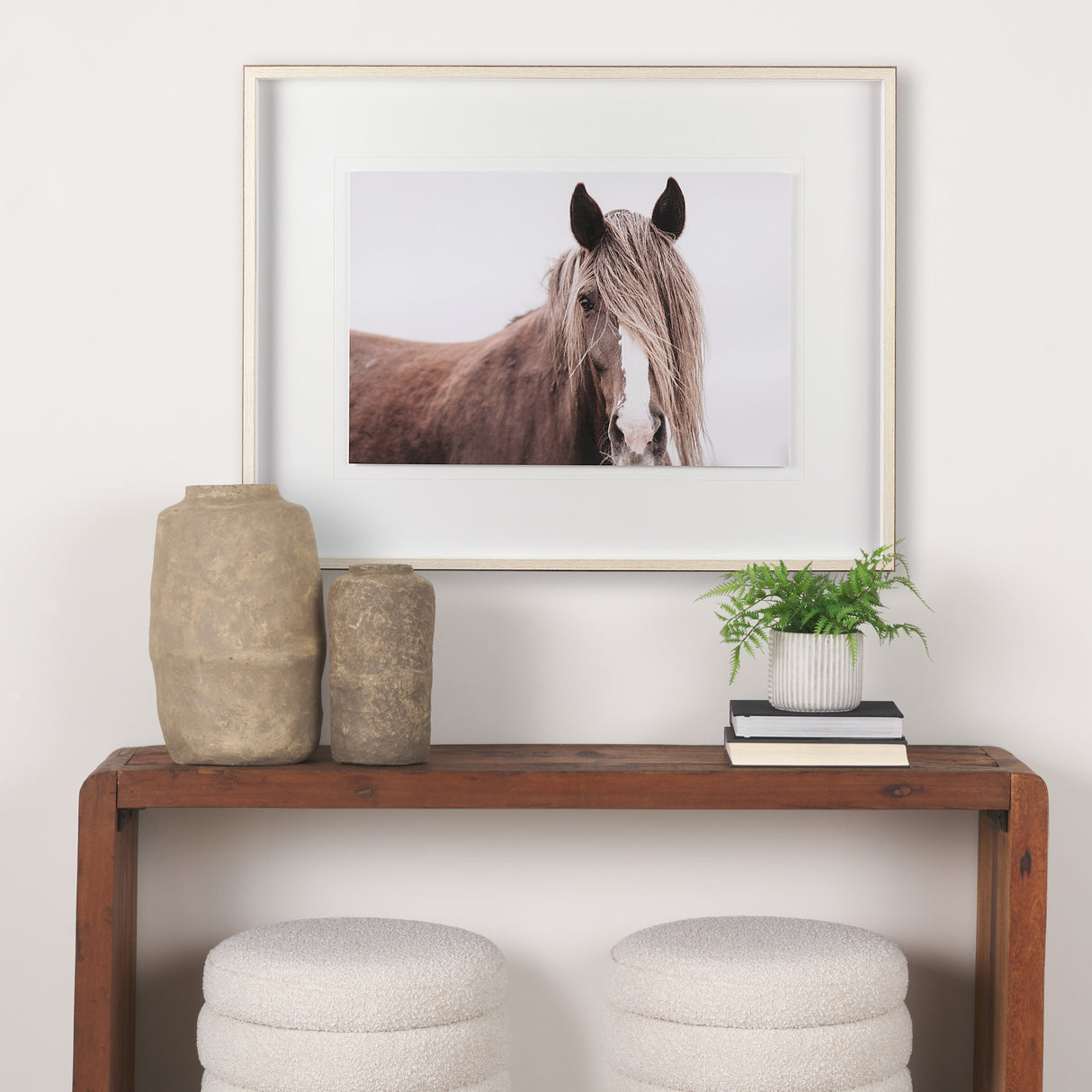 Wild Mane by Mercana Studio a Framed Photo Art Print Matted under Glass from Mercana - Luna Furniture