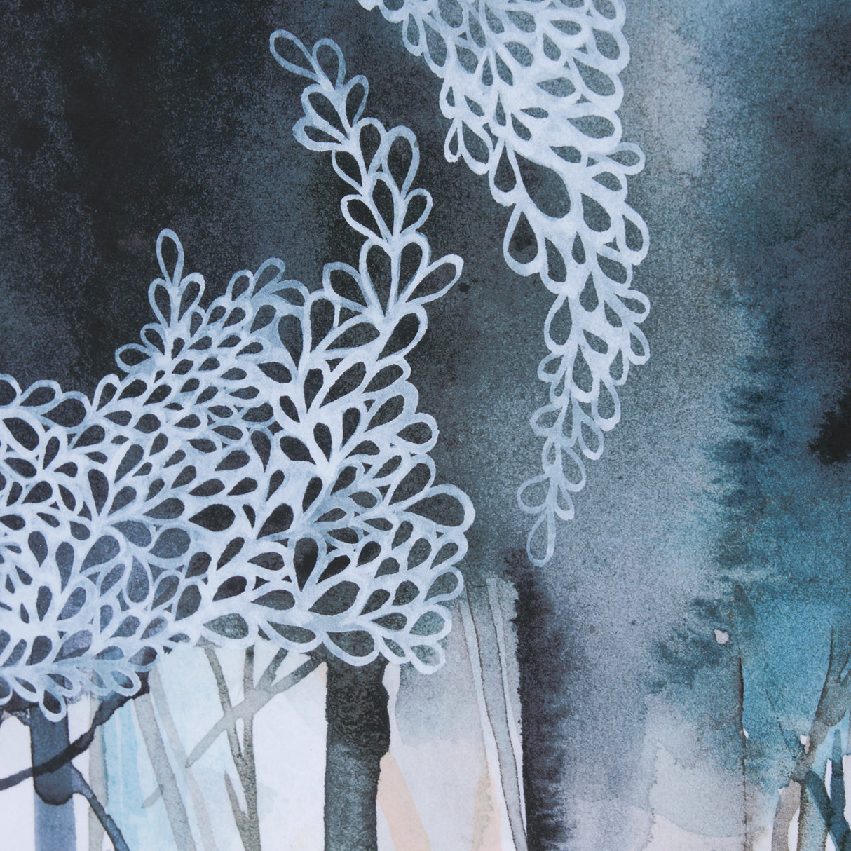 Custom Tranquil Coppice II (MC) by Grace Popp a Framed Art Print Matted under Glass from Mercana - Luna Furniture