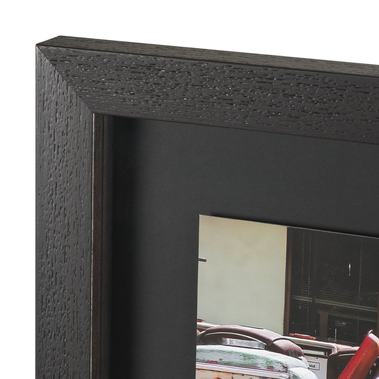 Gas Pumps by Richard Silver Hand Embelished Framed Art Print Matted under Glass from Mercana - Luna Furniture