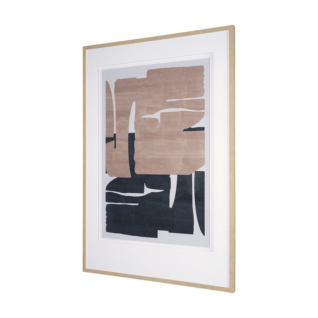 Deep Golden Brown II by Cartissi Textured Framed Artwork Matted under Glass from Mercana - Luna Furniture