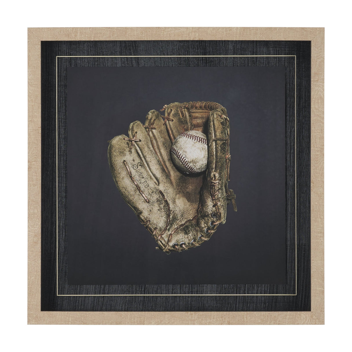 Double Play V by Mercana Studio Textured Framed Art Print Matted under Glass from Mercana - Luna Furniture