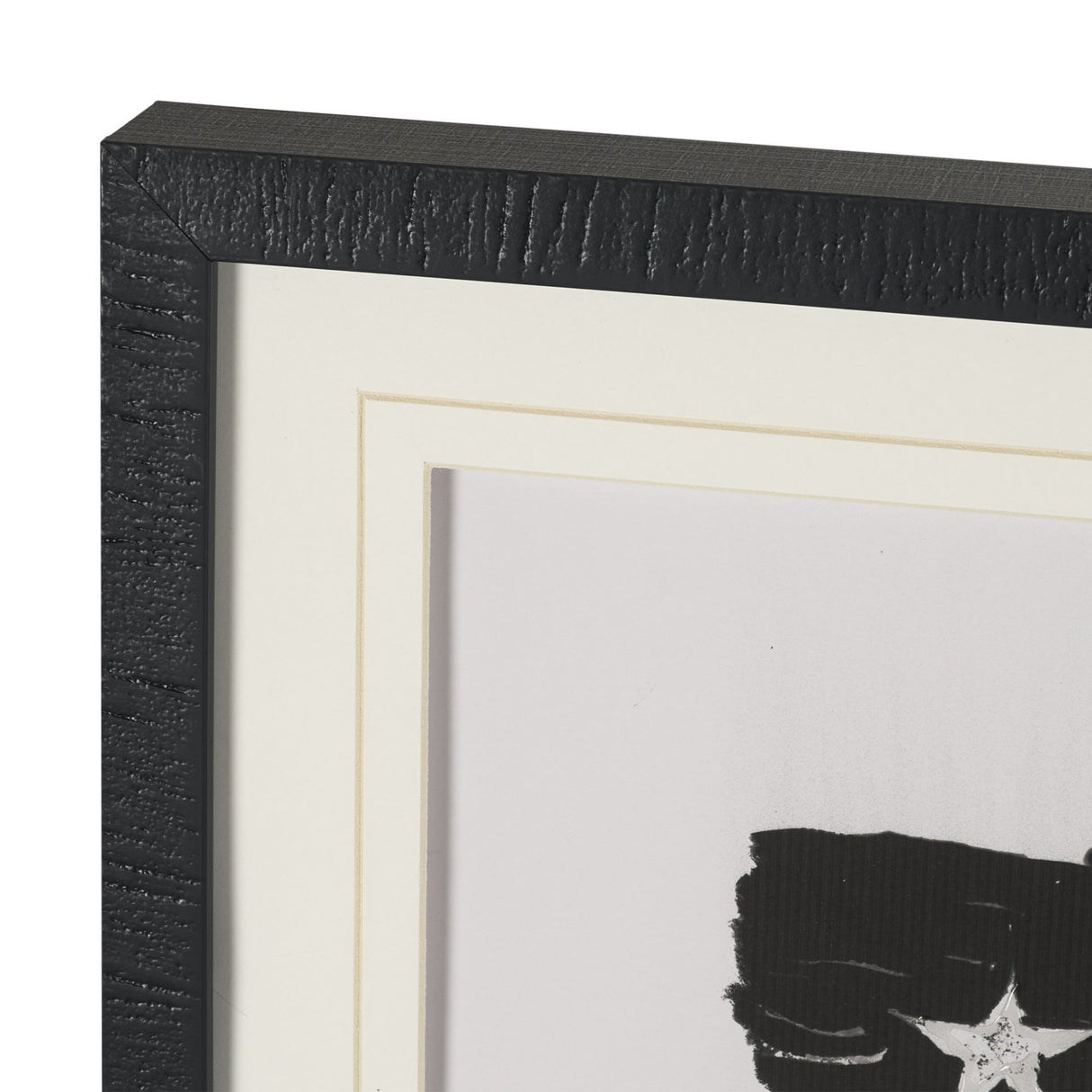 Liberty by Mercana Studio Hand Embelished Textured Framed Artwork Matted under Glass from Mercana - Luna Furniture