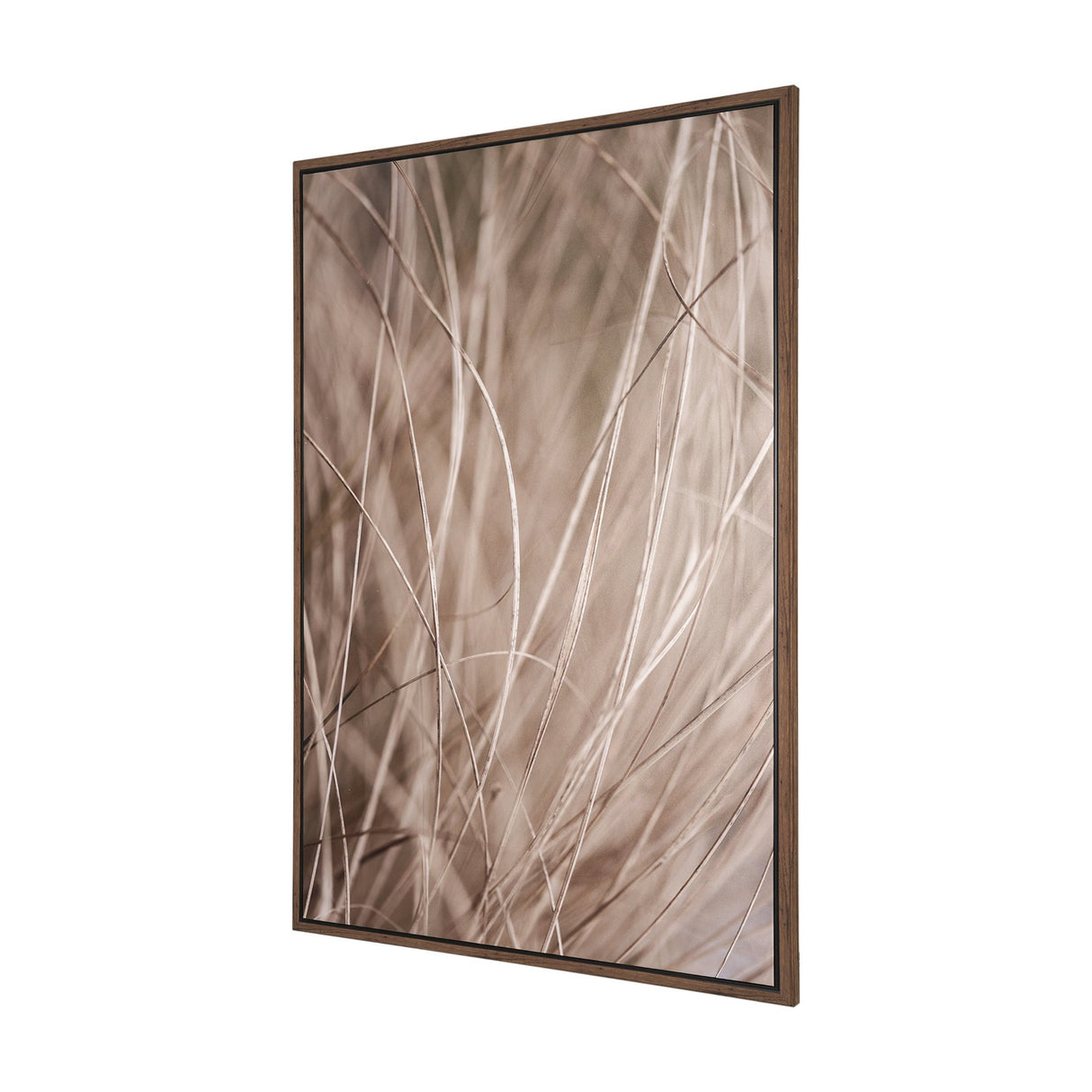 Summer Grass 3 by Mareike Bohmer Hand-Embellished Textured Framed Canvas Art Print from Mercana - Luna Furniture
