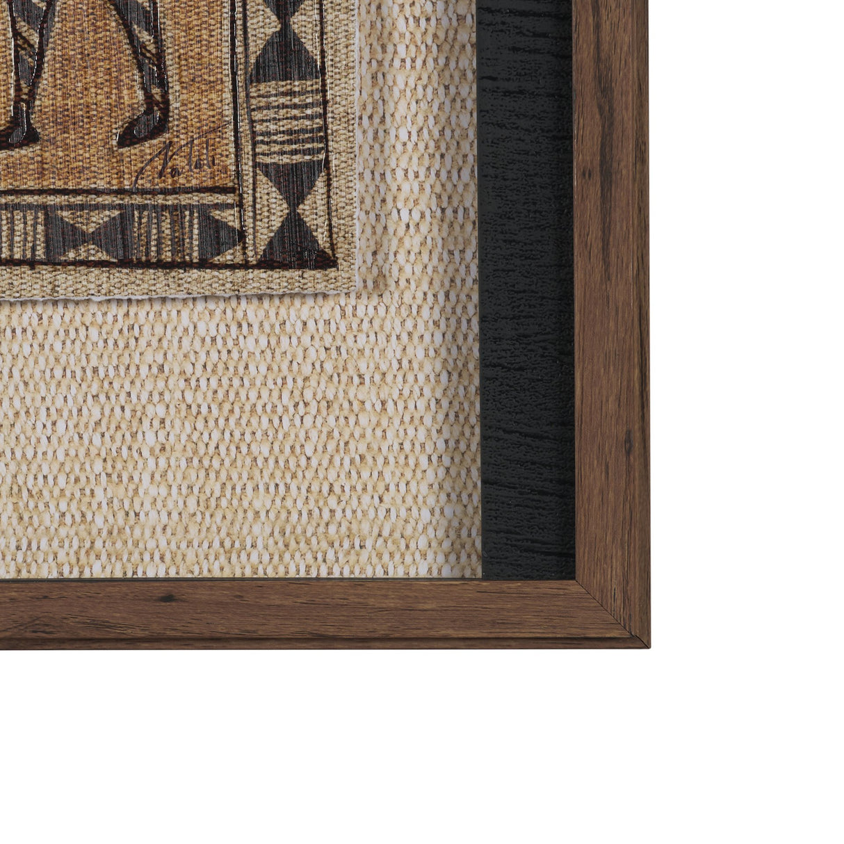 Jungle Harmony by Mercana Studio Hand Embelished Textured Framed Artwork Matted under Glass from Mercana - Luna Furniture