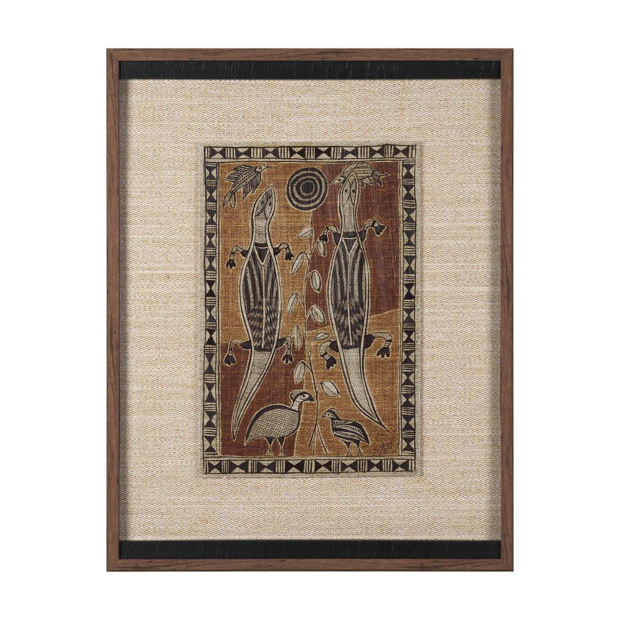 Mythical Jungle II by Mercana Studio Hand Embelished Textured Framed Artwork Matted under Glass from Mercana - Luna Furniture
