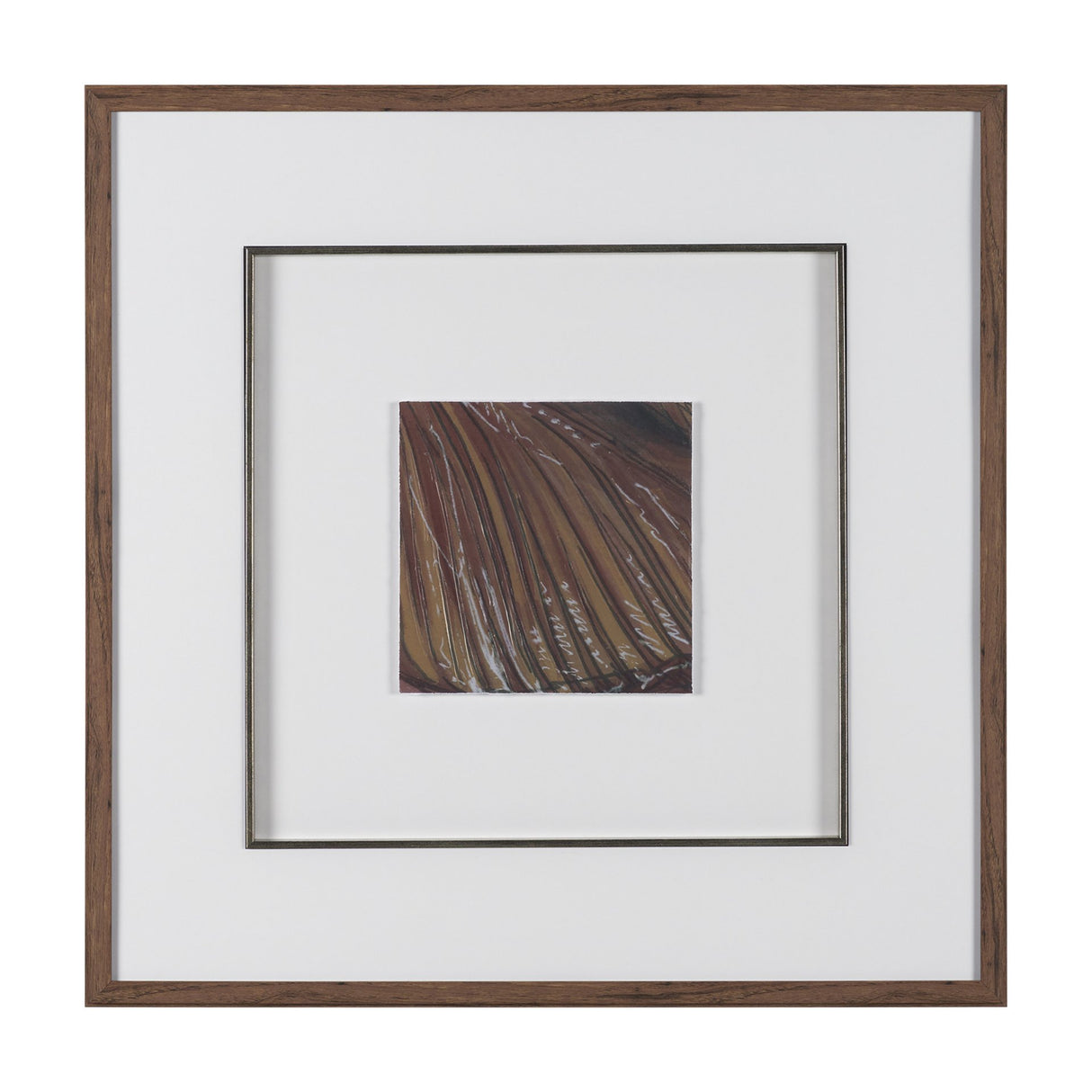 Patterned Silence I by Mercana Studio Hand Embelished Framed Artwork Matted under Glass from Mercana - Luna Furniture
