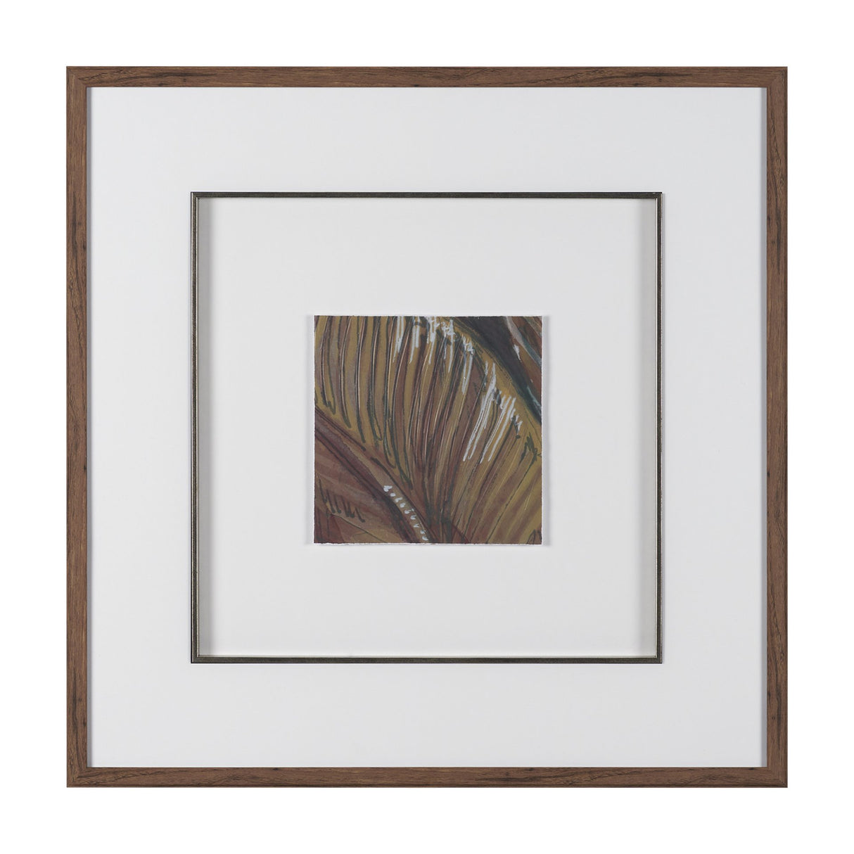 Patterned Silence II by Mercana Studio Hand Embelished Framed Artwork Matted under Glass from Mercana - Luna Furniture