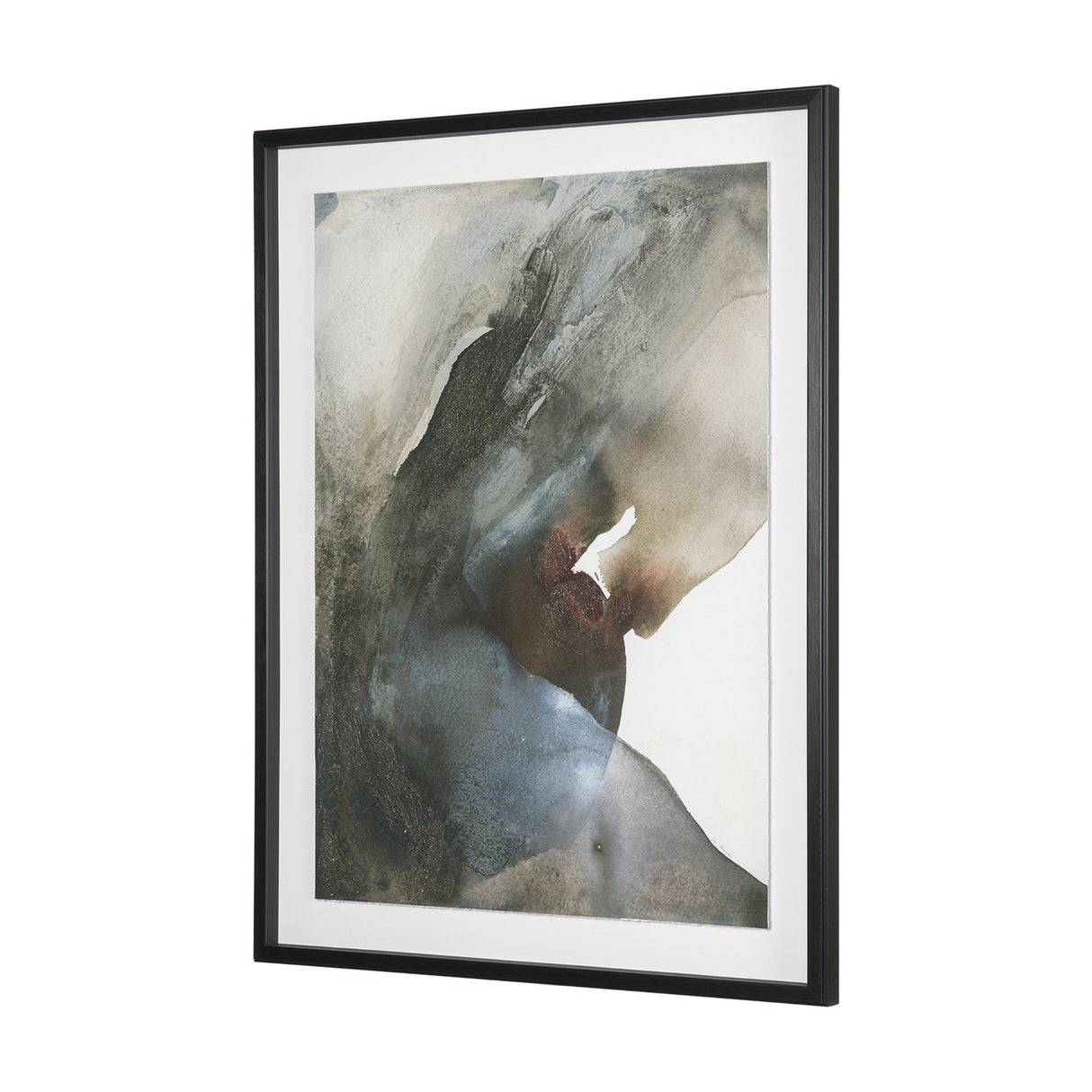 Ediface III by Ira Havuka Hand Embelished Textured Framed Artwork Matted under Glass from Mercana - Luna Furniture