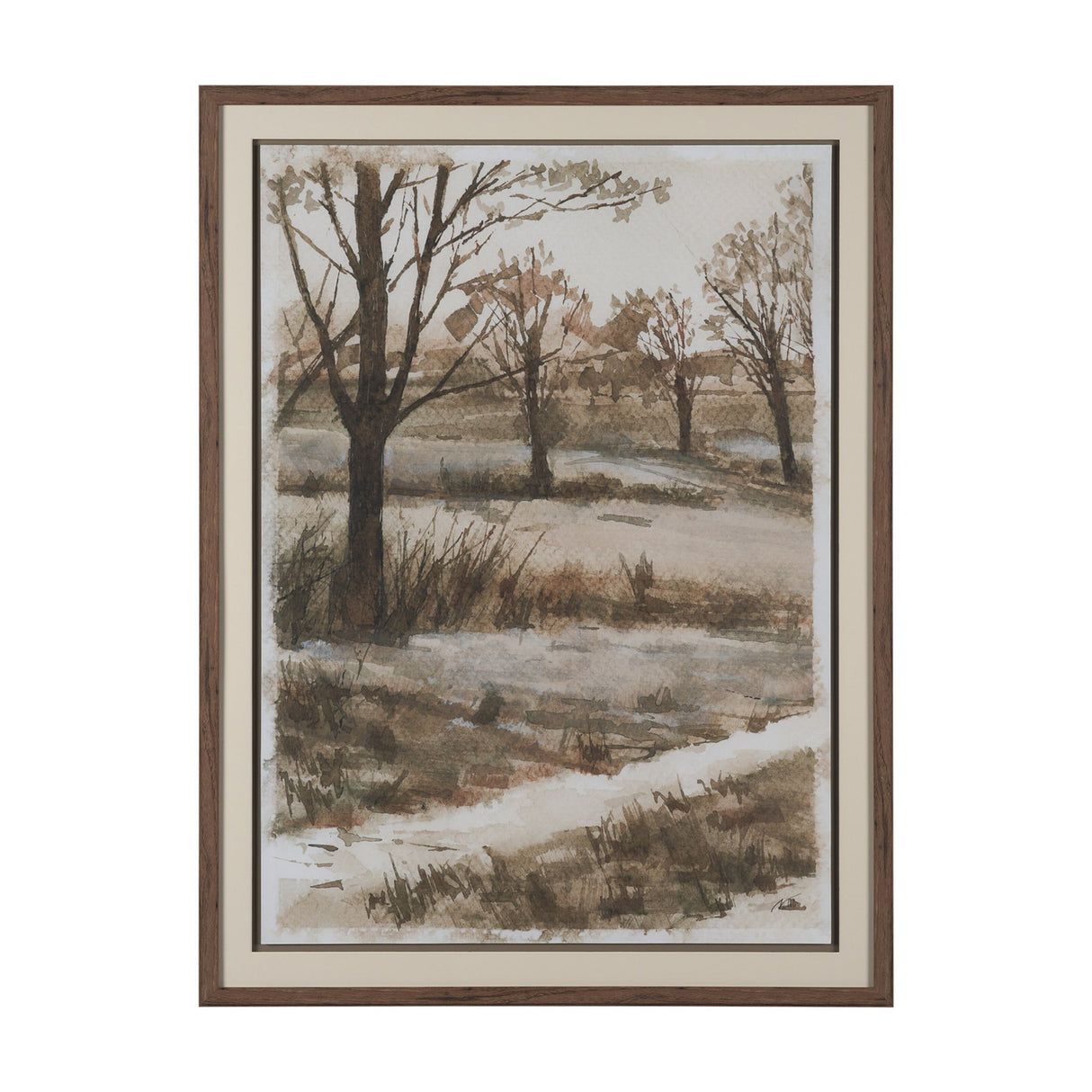 Meadow Memories I by Mercana Studio Hand Embelished Framed Artwork Matted under Glass from Mercana - Luna Furniture